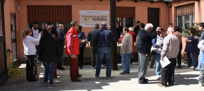 Il sindaco di Trezzano in visita ad AURORA